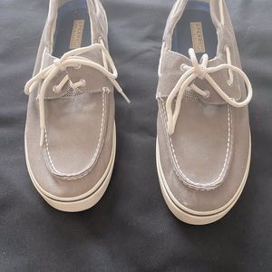 Men’s Gray Sperry’s LIKE NEW!! Sz 13